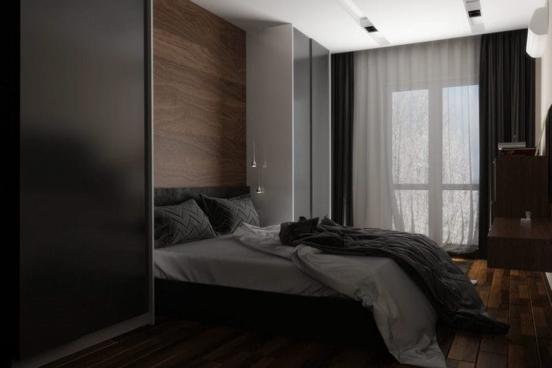 Спальня в квартире — изумительный и строгий дизайн (85 фото идей) #12