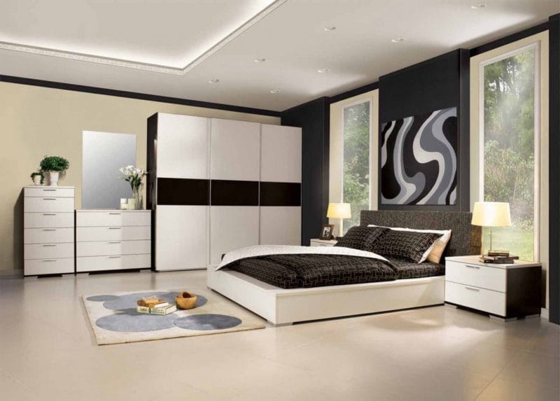 Спальня в квартире — изумительный и строгий дизайн (85 фото идей) #44