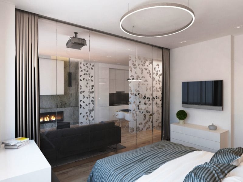 Спальня в квартире — изумительный и строгий дизайн (85 фото идей) #51