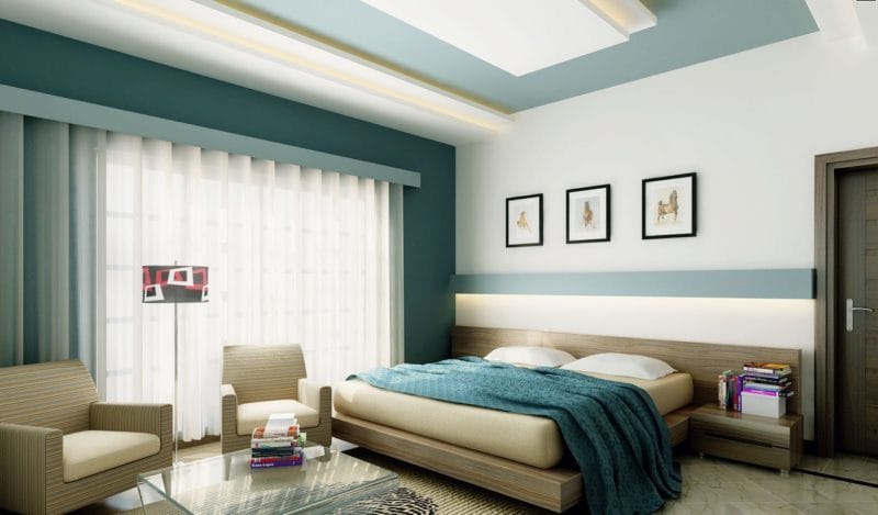 Спальня в квартире — изумительный и строгий дизайн (85 фото идей) #54