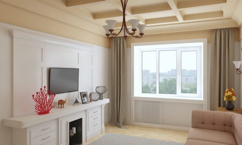 Узкая гостиная — 110 фото уютного и функционального дизайна в узкой комнате #50