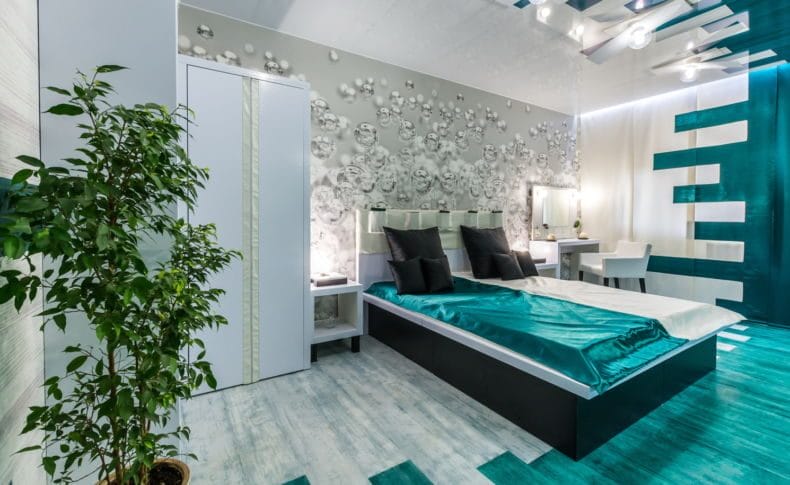 Идеи оформления спальни — дизайн интерьера спальни 2022 года #81