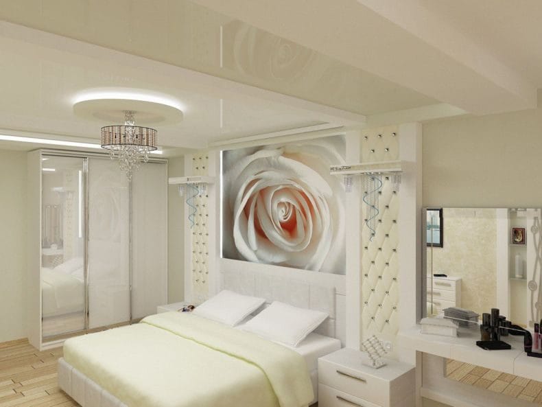 Идеи оформления спальни — дизайн интерьера спальни 2022 года #72