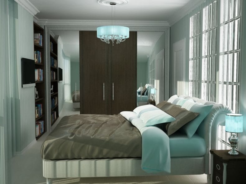 Идеи оформления спальни — дизайн интерьера спальни 2022 года #63