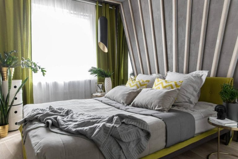 Идеи оформления спальни — дизайн интерьера спальни 2022 года #48