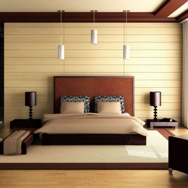 Идеи оформления спальни — дизайн интерьера спальни 2022 года #12