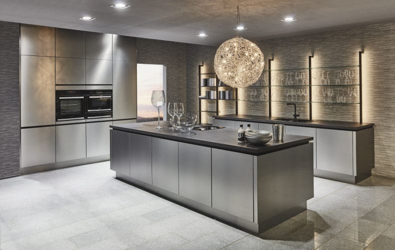 Идеи дизайна кухонь в современных стилях 2022 года (100+ фото) #69