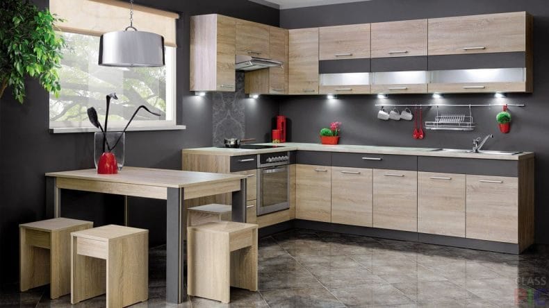 Идеи дизайна кухонь в современных стилях 2022 года (100+ фото) #124