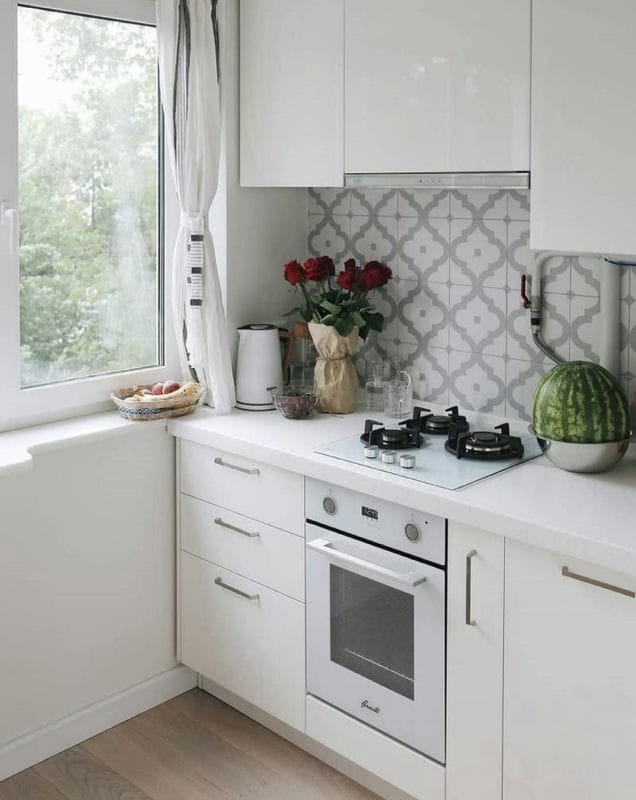 Идеи дизайна кухонь в современных стилях 2022 года (100+ фото) #86