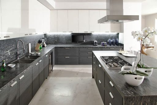 Идеи дизайна кухонь в современных стилях 2022 года (100+ фото) #102
