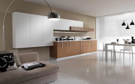 Идеи дизайна кухонь в современных стилях 2022 года (100+ фото) #18