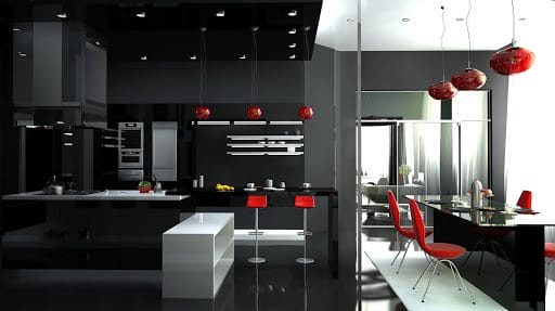 Идеи дизайна кухонь в современных стилях 2022 года (100+ фото) #55
