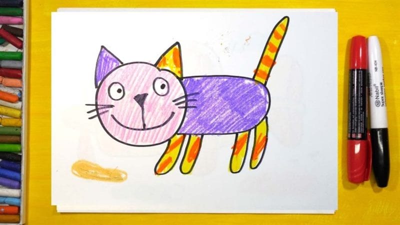 Самые легкие рисунки для срисовки для детей 5 лет (30 фото) #35