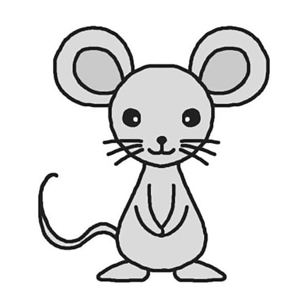 Рисунки мышки карандашом для детей (30 фото) #37