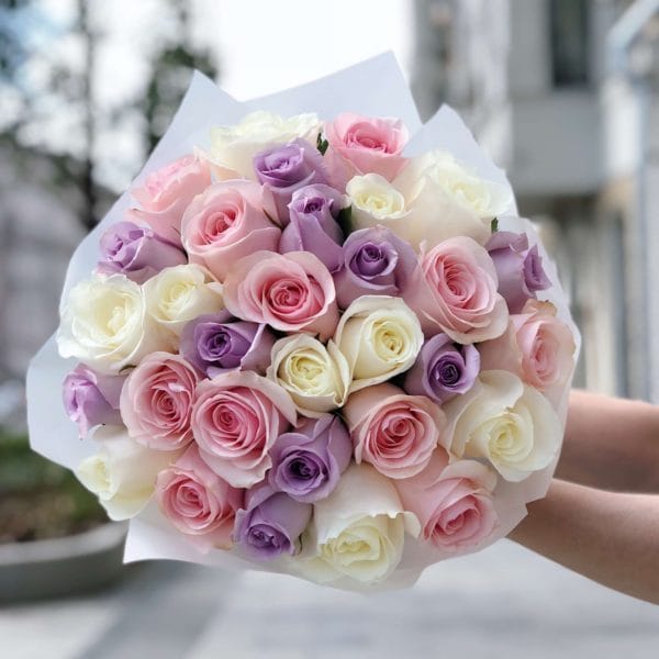 Самые красивые фото цветов и букетов роз (35 фото) #72