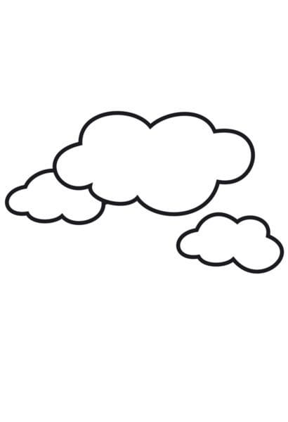 Рисунки для срисовки облака (28 фото) #41