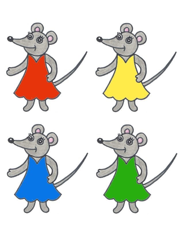 Рисунки мышки карандашом для детей (30 фото) #11