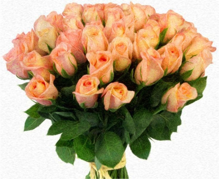 Самые красивые фото цветов и букетов роз (35 фото) #71