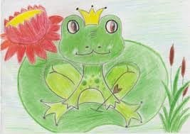 Рисунки лягушки для срисовки (40 фото) #14