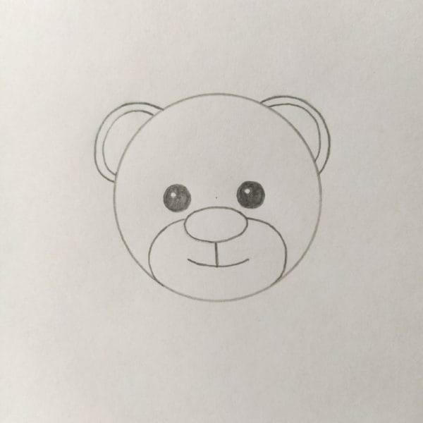 Рисунки медведя карандашом для детей (38 фото) #56