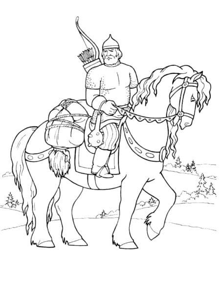 Картинки богатыри: русские и на конях (18 фото) #36