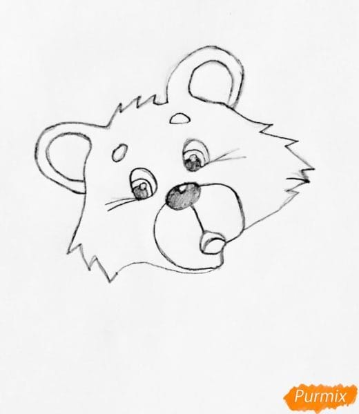Рисунки медведя карандашом для детей (38 фото) #60