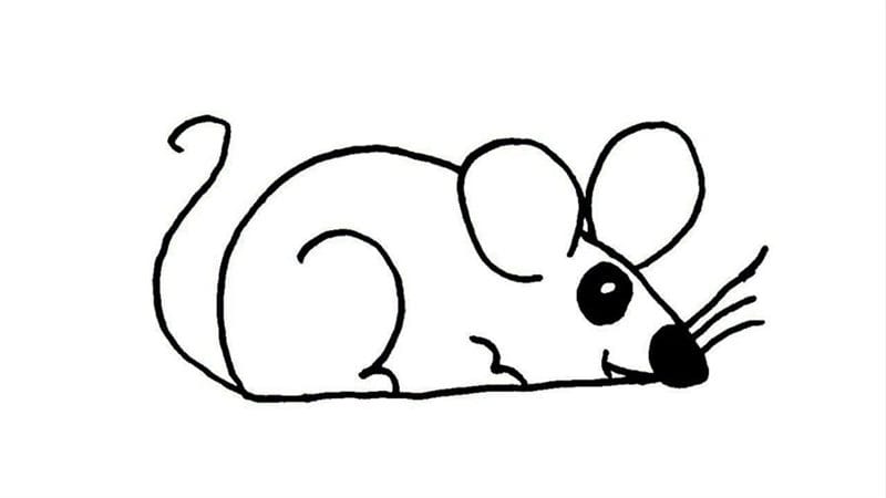 Рисунки мышки карандашом для детей (30 фото) #54