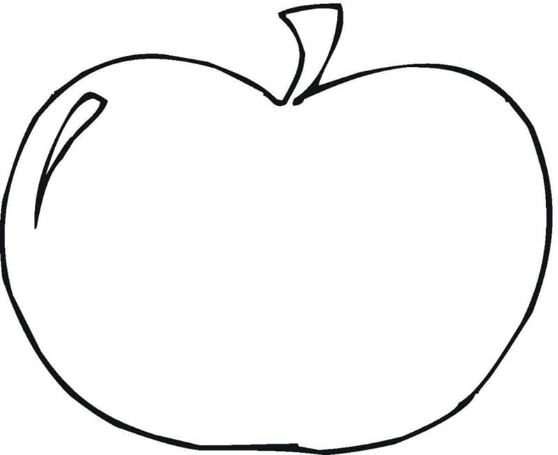 Рисунки карандашом для детей яблоки (48 фото) #25