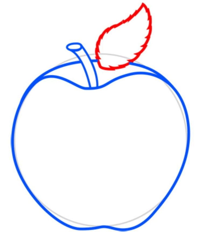 Рисунки карандашом для детей яблоки (48 фото) #26