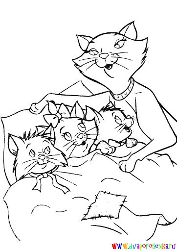 Рисунки кошки карандашом для детей (33 фото) #27