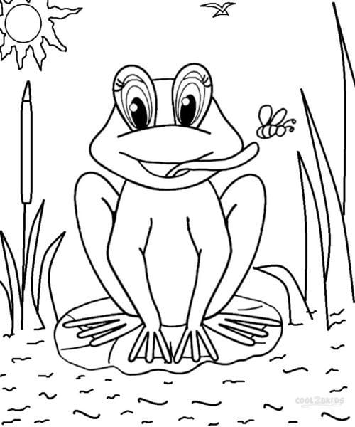 Рисунки лягушки для срисовки (40 фото) #67