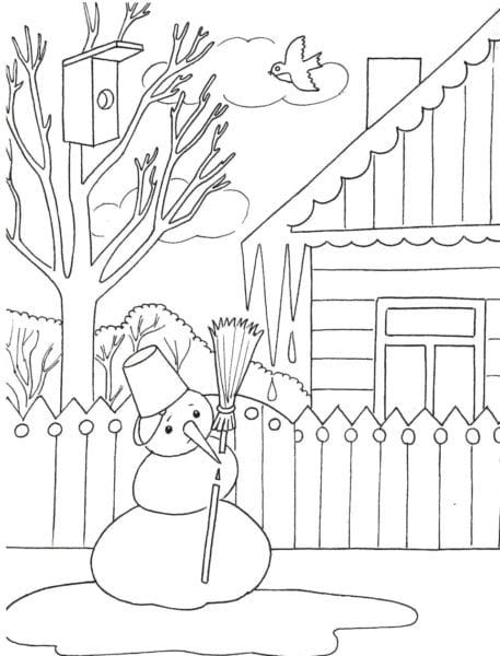 Рисунки леса карандашом для детей (34 фото) #62