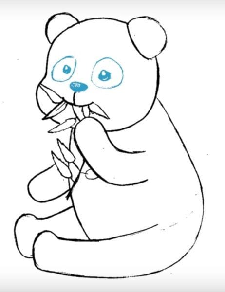 Рисунки медведя карандашом для детей (38 фото) #65