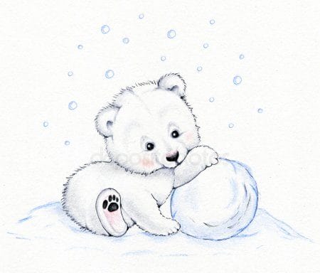 Рисунки медведя карандашом для детей (38 фото) #22