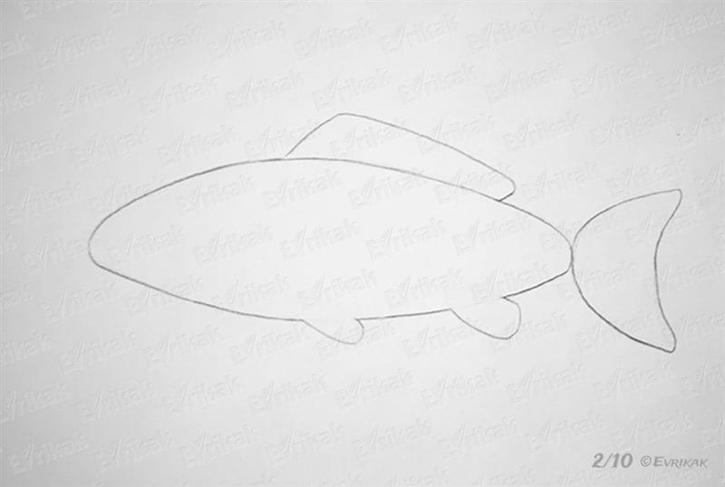 Рисунок карандашом сказка «Золотая рыбка» (20 фото) #44