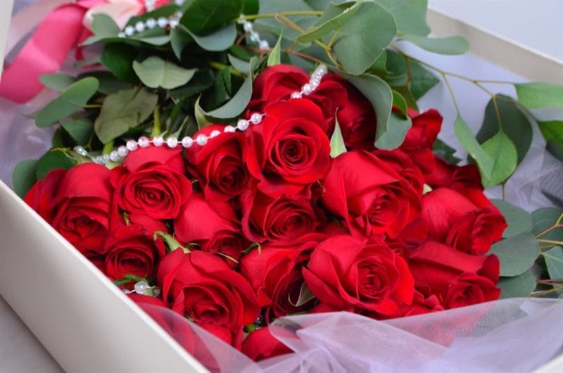 Самые красивые фото цветов и букетов роз (35 фото) #60