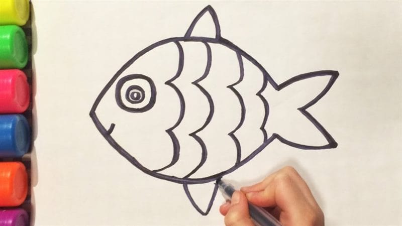 Рисунок карандашом сказка «Золотая рыбка» (20 фото) #46