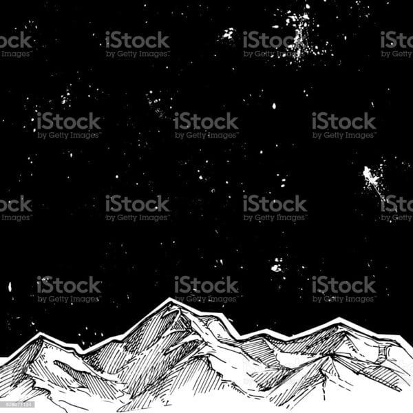 Рисунки карандашом звездное небо (21 фото) #51