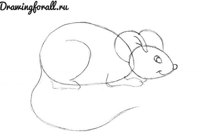 Рисунки мышки карандашом для детей (30 фото) #29