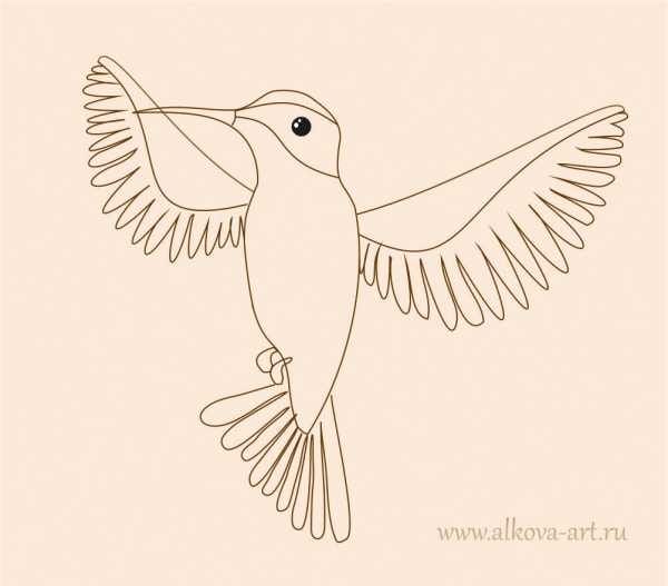 Рисунки птицы карандашом для детей (63 фото) #28