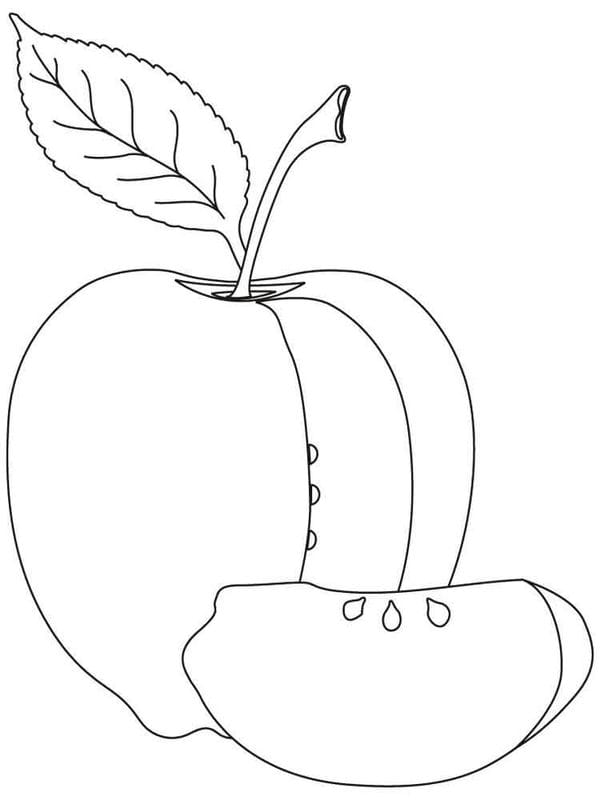 Рисунки карандашом для детей яблоки (48 фото) #37