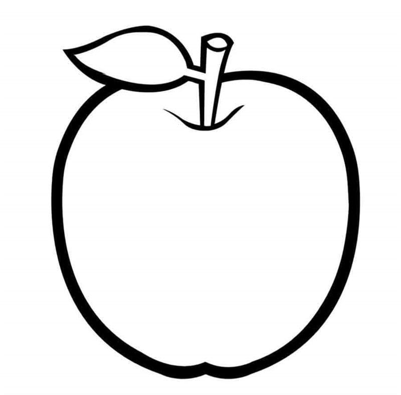 Рисунки карандашом для детей яблоки (48 фото) #38