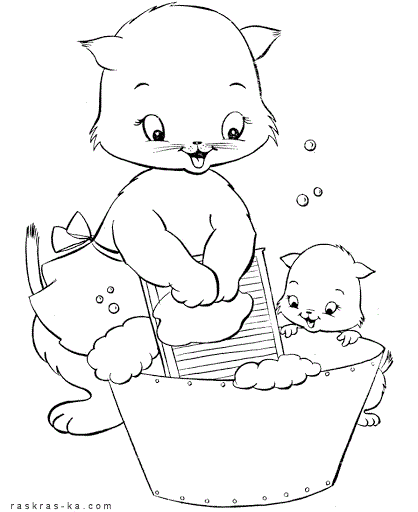 Рисунки кошки карандашом для детей (33 фото) #28