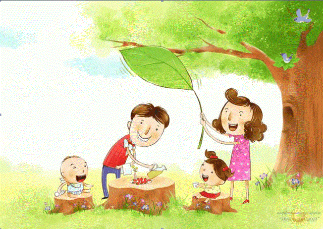 Рисунки семьи карандашом для детей (17 фото) #9
