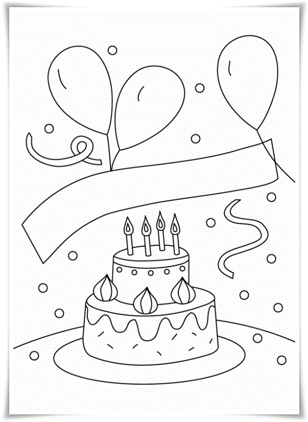 Рисунки тортиков для срисовки (58 фото) #45