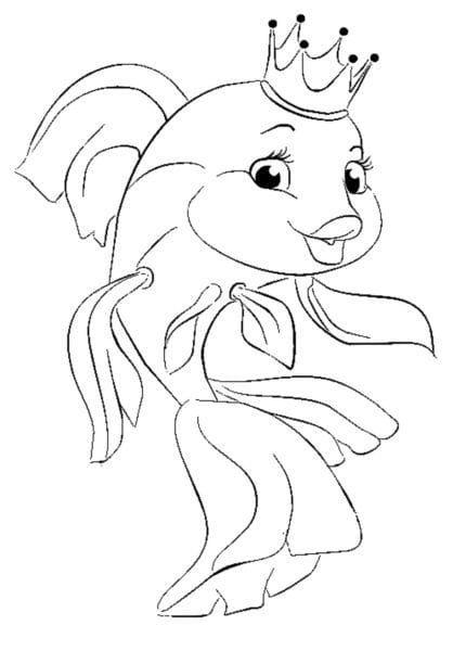 Рисунок карандашом сказка «Золотая рыбка» (20 фото) #25