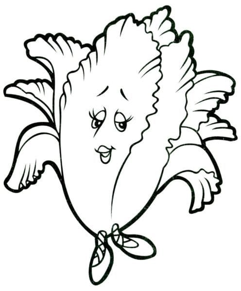 Рисунки овощи карандашом для детей (31 фото) #72