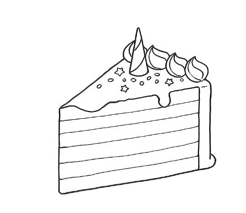 Рисунки тортиков для срисовки (58 фото) #34