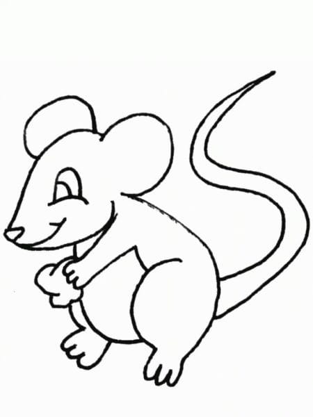 Рисунки мышки карандашом для детей (30 фото) #72