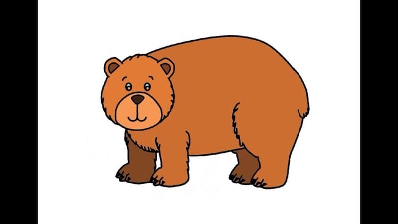 Рисунки медведя карандашом для детей (38 фото) #81